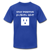 Unisex Jersey T-Shirt by Bella + Canvas - royal blue