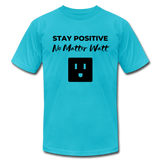 Unisex Jersey T-Shirt by Bella + Canvas - turquoise